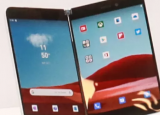 科技要闻：微软的双屏surfaceduo手机出现在火车上